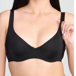 Ladies Cuup Brand The Scoop Micro Bra in‎ Black Size 36B